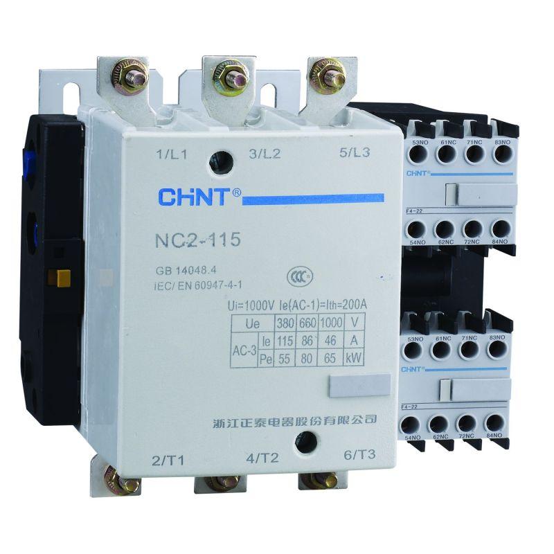 Контактор NC2-115NS реверс 115А 220-240В/АС3 50Гц (R) CHINT 235661