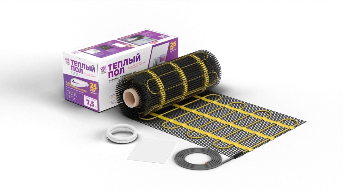 Мат нагревательный для теплого пола OneKeyElectro OKE-2100-14.00