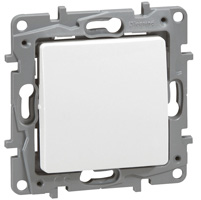 Выключатель/переключатель - Etika - 10 A - 250 В~ - белый