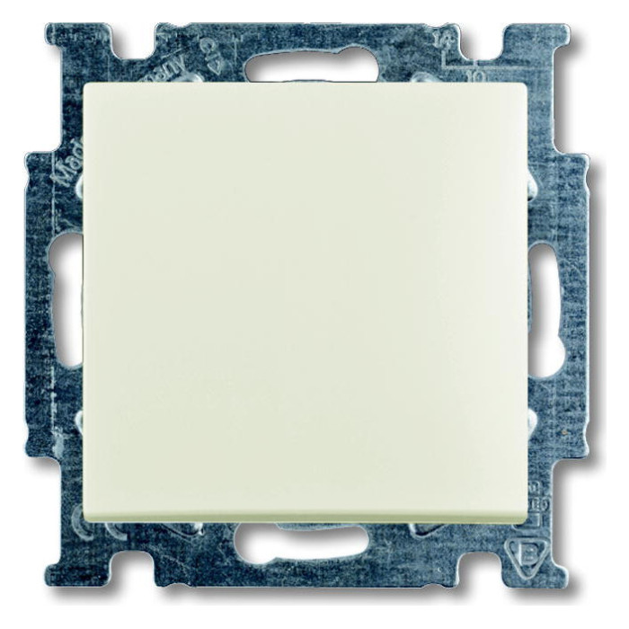 Вывод кабеля ABB BASIC55, скрытый монтаж, chalet-white, 2CKA001710A3940