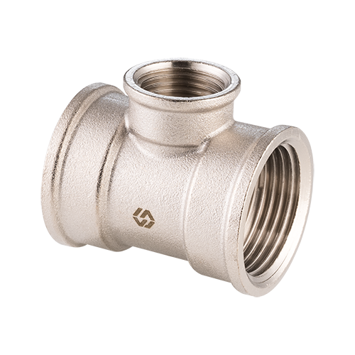 тройник ввв 11/4х3/4х11/4 переходной, никелированный