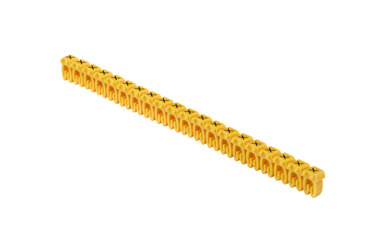 Маркер открытого типа KE 0,75-1,5мм2 символ X (200шт/упак) IEK