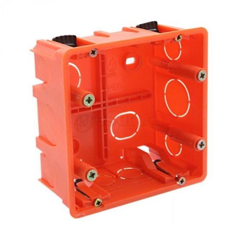 Коробка монтажная Plast Electro под ANAM 2-ая для полых стен 100х100х50 PE 030 043 