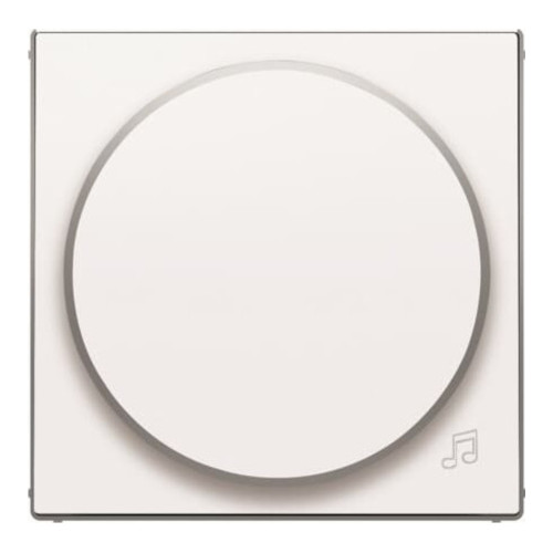 Накладка на регулятор громкости ABB SKY, альпийский белый, 2CLA855900A1101