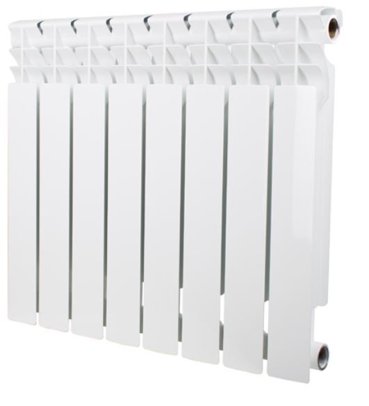 Радиатор биметаллический секционный 500/80/12 боковое подключение