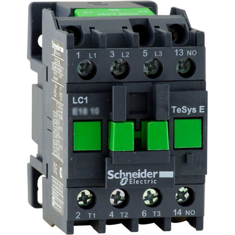 Контактор Schneider Electric 3п 6А 1НО 220В AC TeSys E LC1E0610M5