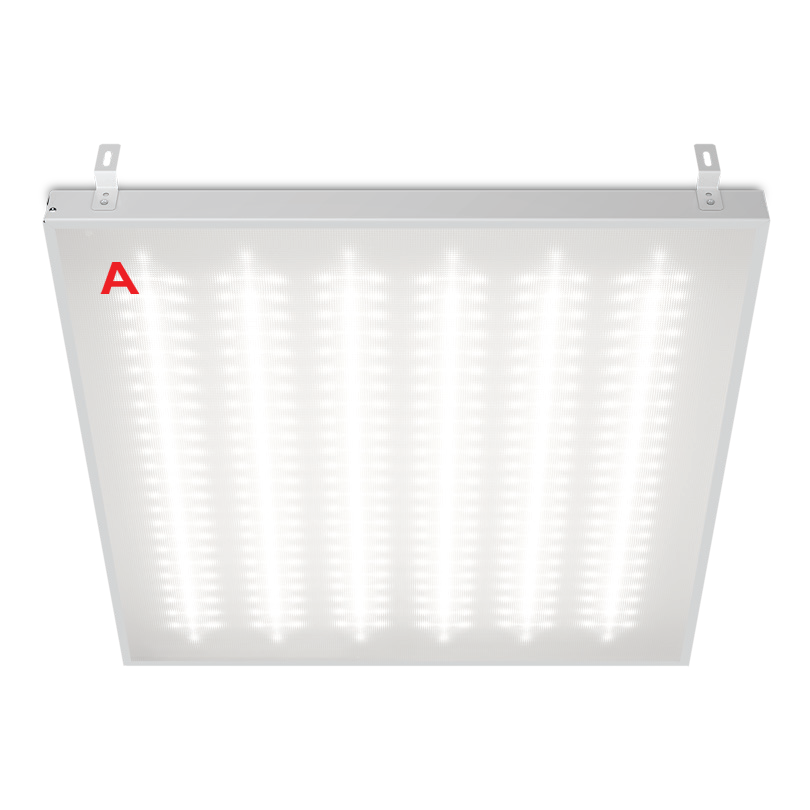 Светильник WOLTA STD ДВО12-54-042-5К с БАП EM1 54Вт 5000К IP40 Микропризма