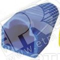 Колпачок изолирующий для разъема RJ-45 ПВХ синий