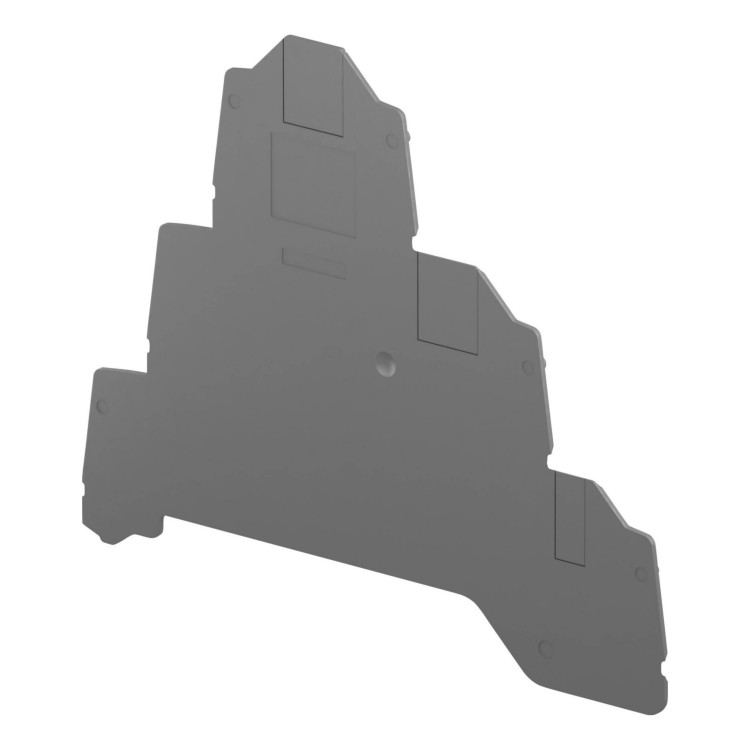 Изолятор торц., ES4-T3, для 3-х уровневых винтовых клемм ZS