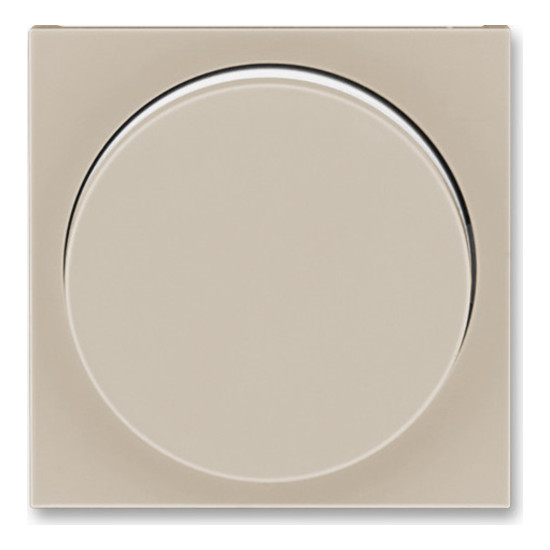 Накладка на светорегулятор поворотный ABB LEVIT, кофе макиато // белый, 2CHH940123A4018