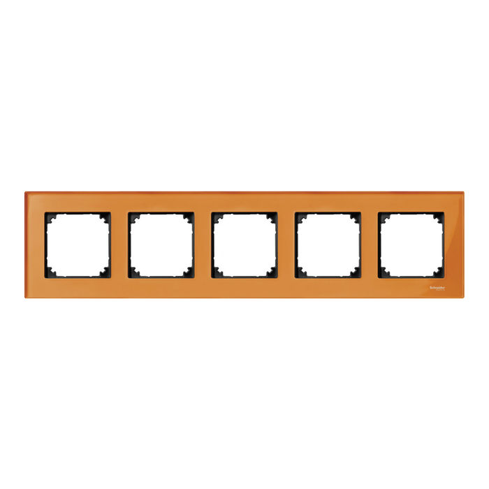 Рамка 5 постов Schneider Electric MERTEN M-ELEGANCE, кальцит, MTN404502