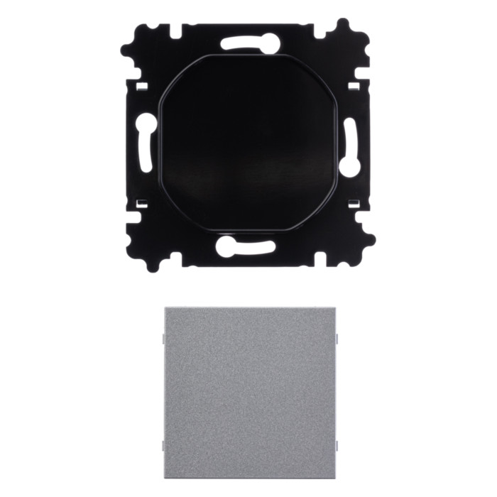 Заглушка ABB LEVIT, серебро, 2CHH050001A6070