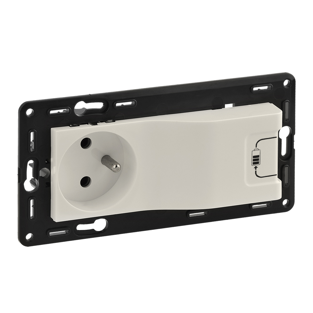 VLN-l Роз 2К+З/USB F/B бел