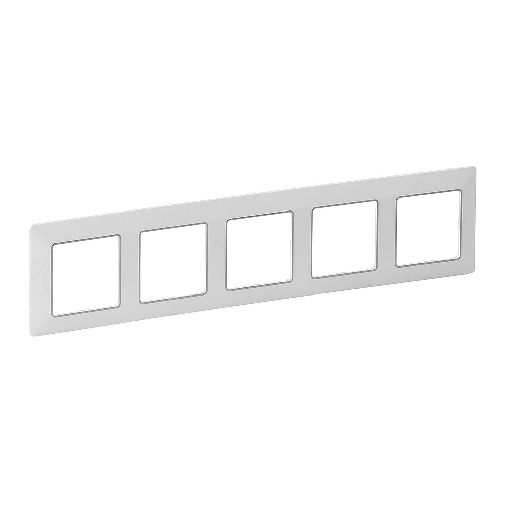 5G PLATE WHITE/CHROME  VL