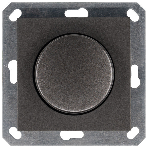 Jasmart LED Диммер с накладкой 30-400W, 1gang 2way, цвет Мокко
