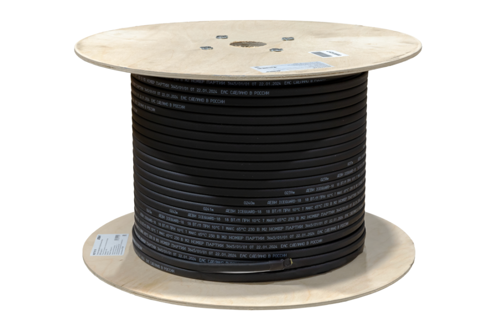 Деви Кабель саморегулирующийся нагревательный Iceguard-18 230 В 750 м