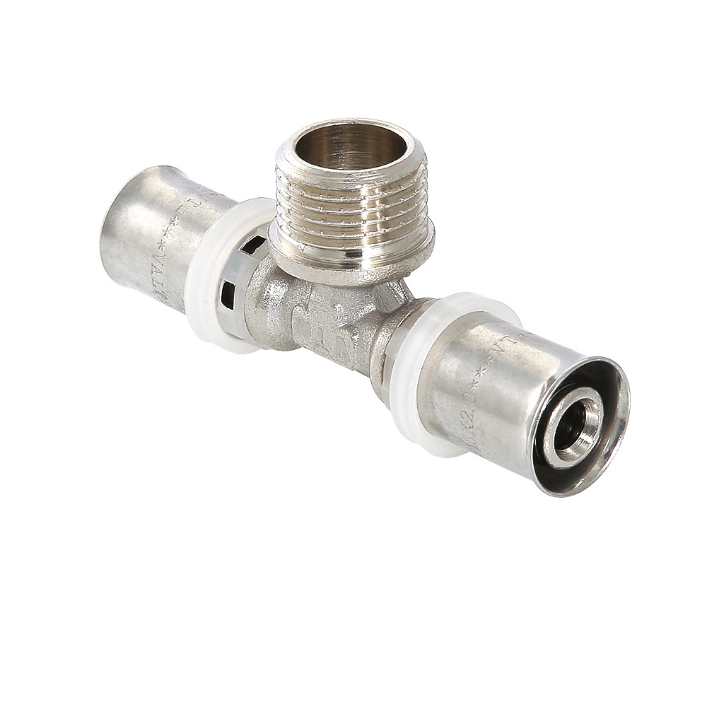 Тройник пресс 26 х 3/4 НР