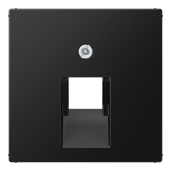 Накладка Jung A 500, скрытый монтаж, черный матовый, A569-1BFPLUASWM