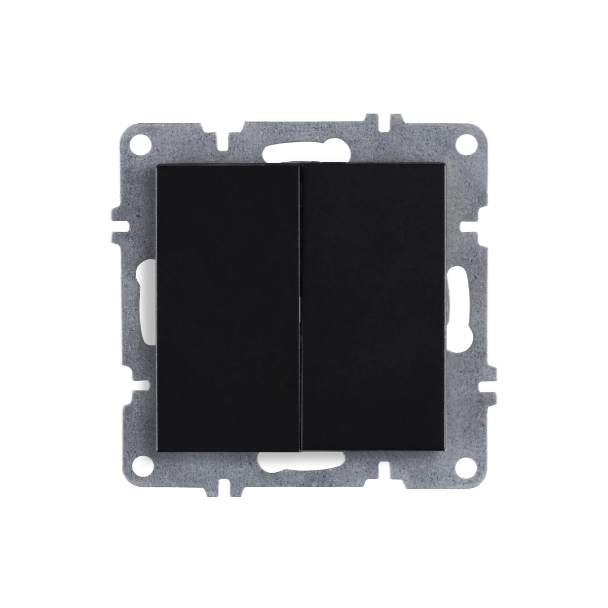 Выключатель двухклавишный механизм черн Arvia Electric Lavin/ Karen 50 07 2000 202