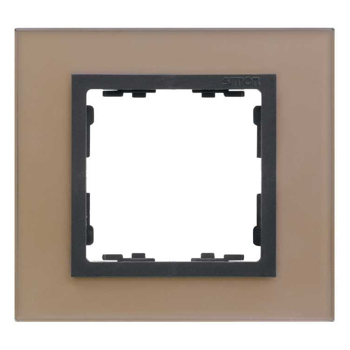 Рамка 1 пост Simon SIMON 82 NATURE, медь, 82817-34