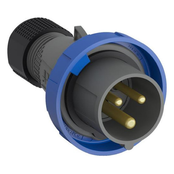 Вилка кабельная Easy&Safe 216EP6W, 16А, 2P+E, IP67, 6ч ABB