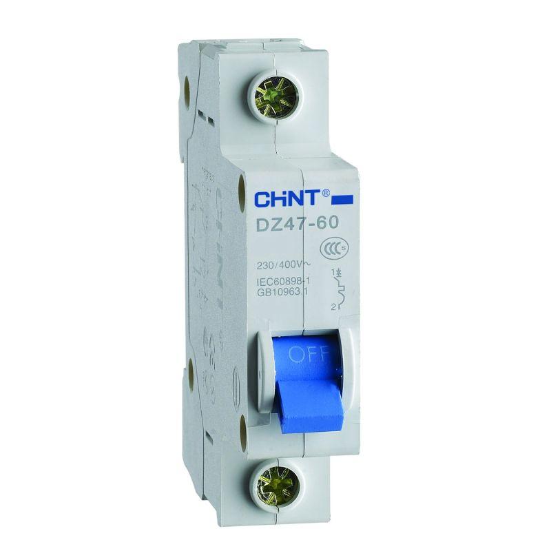Выключатель автоматический модульный 1п B 6А 4.5кА DZ47-60 CHINT 188090