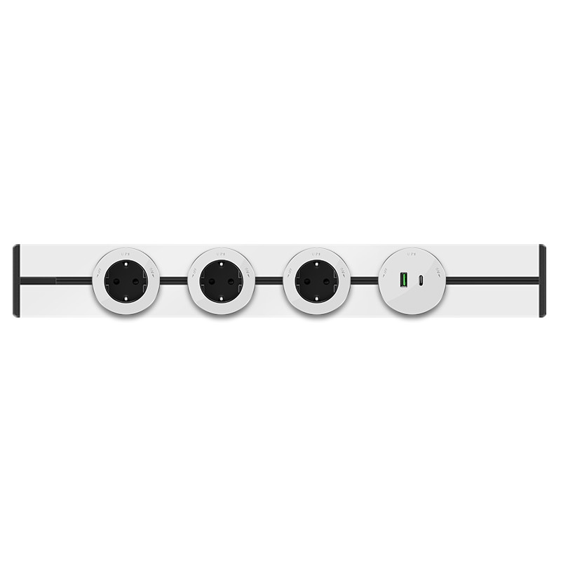 Systeme Electric MultiTrack Шина открытой установки трековой системы 40 см Белый
