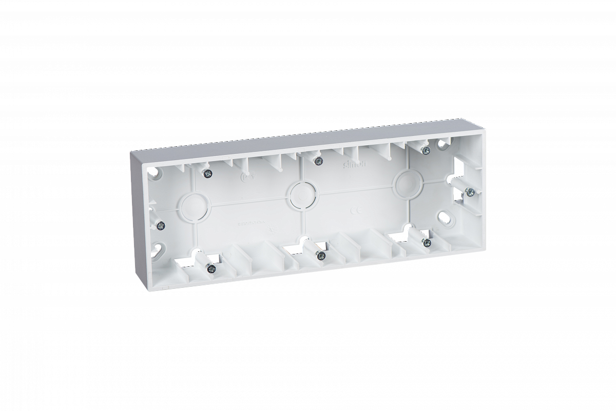 Simon 15 Алюминий Коробка 3-ая для наружного монтажа