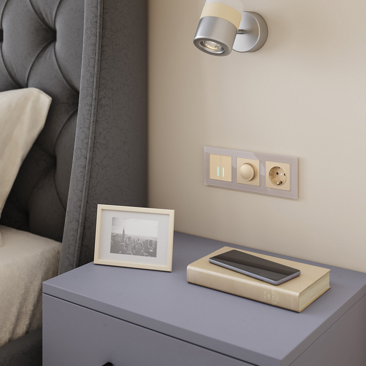 Диммер N (шампань) W1142011